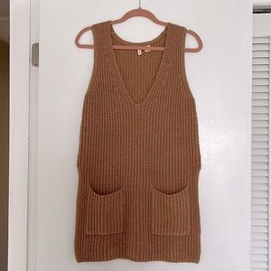 ANTHROPOLOGIE Shaker Stitch Vest